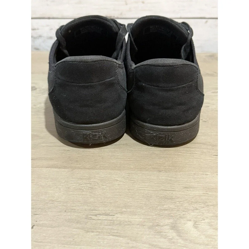 Kizik Irvine Blackout Sneaker Men 10 Women 11.5 Canvas Comfort Shoes